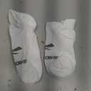 Brooks Run-In No Show Socks I Men & Women Performance Athletic Running Socks I Comfort Fit (3-Pack Set) - White - Medium