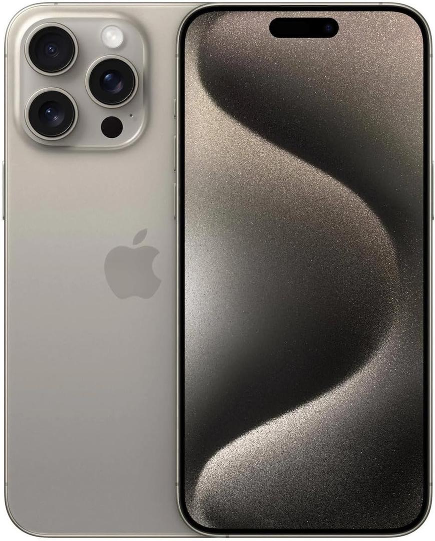 Apple iPhone 15 Pro, 512GB, Natural Titanium - Unlocked 