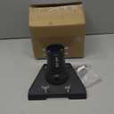 Pipe Adapter for Starlink Gen 3, Adjustable Pole Mount Adapter for Starlink Standard Dish V3, with Multiple Adjustment Capabilities, Aluminum Alloy, Black