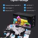 Fussion 200ft Permanent Outdoor Lights for House, 2025 Smart RGB LED Outside Lights with APP Remote Control, IP67 Waterproof Eternity Eaves Lighting for Christmas, Halloween, Holiday, Party, Daily