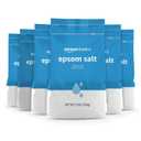 Amazon Basics Epsom Salt Soak, Magnesium Sulfate USP, 3 Pound, 6-Pack (48 Ounce (Pack of 6))