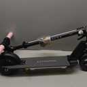 INVANTI KS03 Electric Scooter for Kids Ages 8+, 180W Motor, Max 12mph & 10 Miles, 7" Solid Wheel, LED Lights, LED Display, Double Braking, Kids Electric Scooter with 3 Adjustable Speeds (Pink)