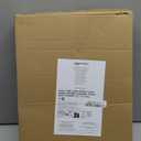 Amazon Basics Dustpan Broom Set with Easy Assembly and Long Handle, Blue and White