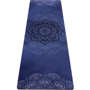 nuveti Yoga Mat Print Extra Thick TPE Non Slip Fitness Exercise Mat with Carrying Bag,72"x24" Extra Thick 6MM Exercise & Workout Mat for Yoga, Pilates Fitness and Floor Exercises
