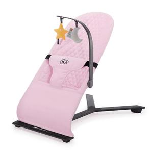 Kinderkraft Mimi Portable Baby Bouncer, Pink