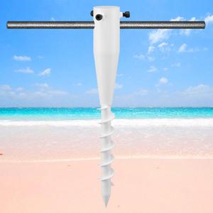 Beach Umbrella Sand Anchor,Heavy Duty Metal No Dig Beach Sand Ground Umbrella Anchor Stake,Windproof Strong Umbrella Screw Holder Stand for Umbrellas,Poles, Christmas Tree Stand Holder