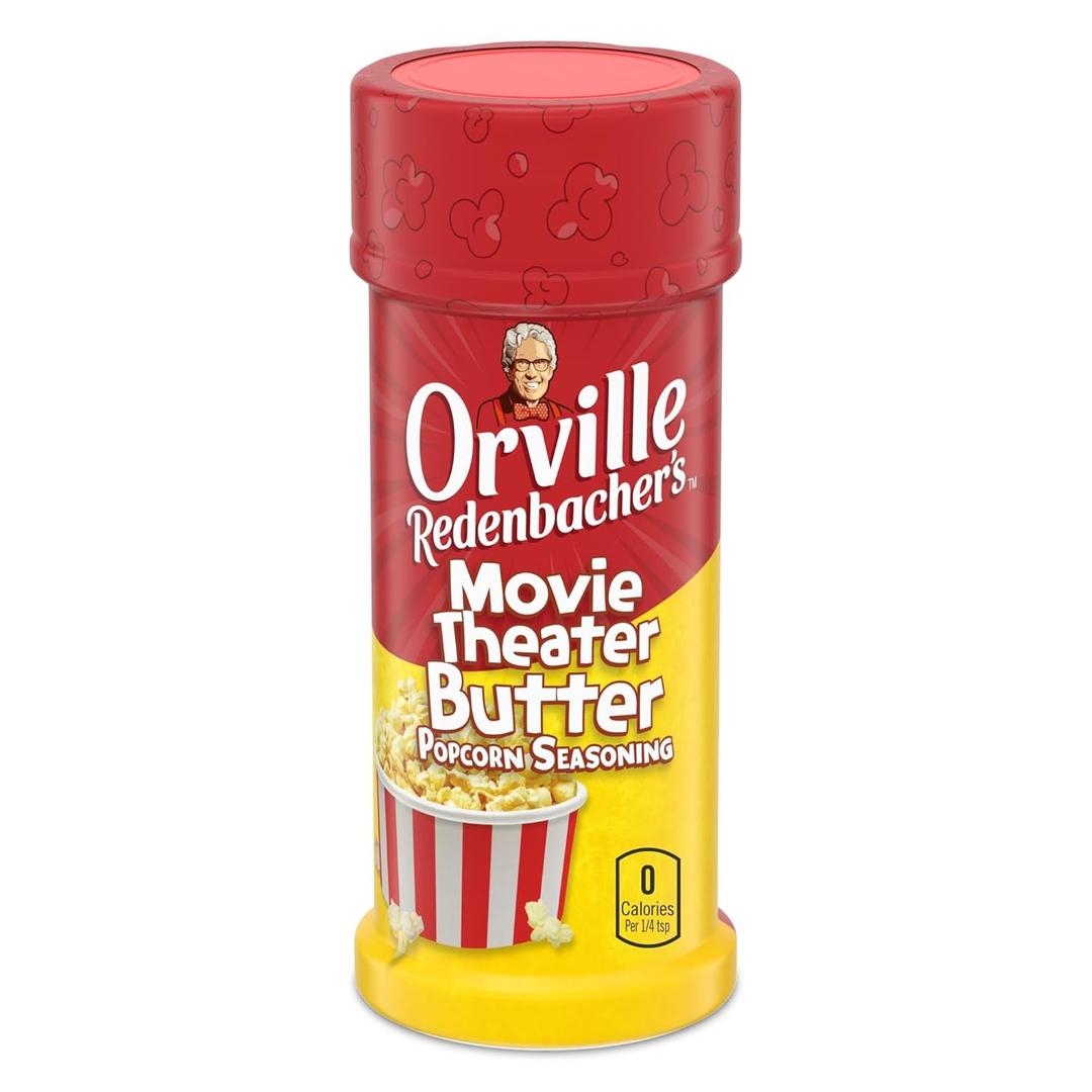Orville Redenbacher's Popcorn Seasoning, Movie Theater Butter Flavor, 2.4 oz. (Pack of 6)