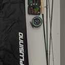 PLUSINNO 27" Fly Fishing Rod and Reel Combo, 4 Piece Lightweight Ultra-Portable Graphite Fly Rod 5/6 Complete Starter Package with Carrier Bag