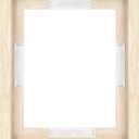 MCS Canvas Float Frames 8x10 Frame, Natural Woodgrain for Finished Canvases, Vertical & Horizontal Wall with Adehsive for Canvas Paintings (1-Pack)