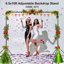 LINCO Lincostore Backdrop Support Stand Kit 10x6.5ft Adjustable Photography Studio Photo Background Support System with Carrying Bag for Green Screen Muslin, 4171, 10ft Wide 6.5ft High