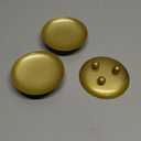 Iron Plate Candle Holder, Gold, Decorative Iron Pillar Candle Holder, Set of 3,Candle Stand for Wax Candles