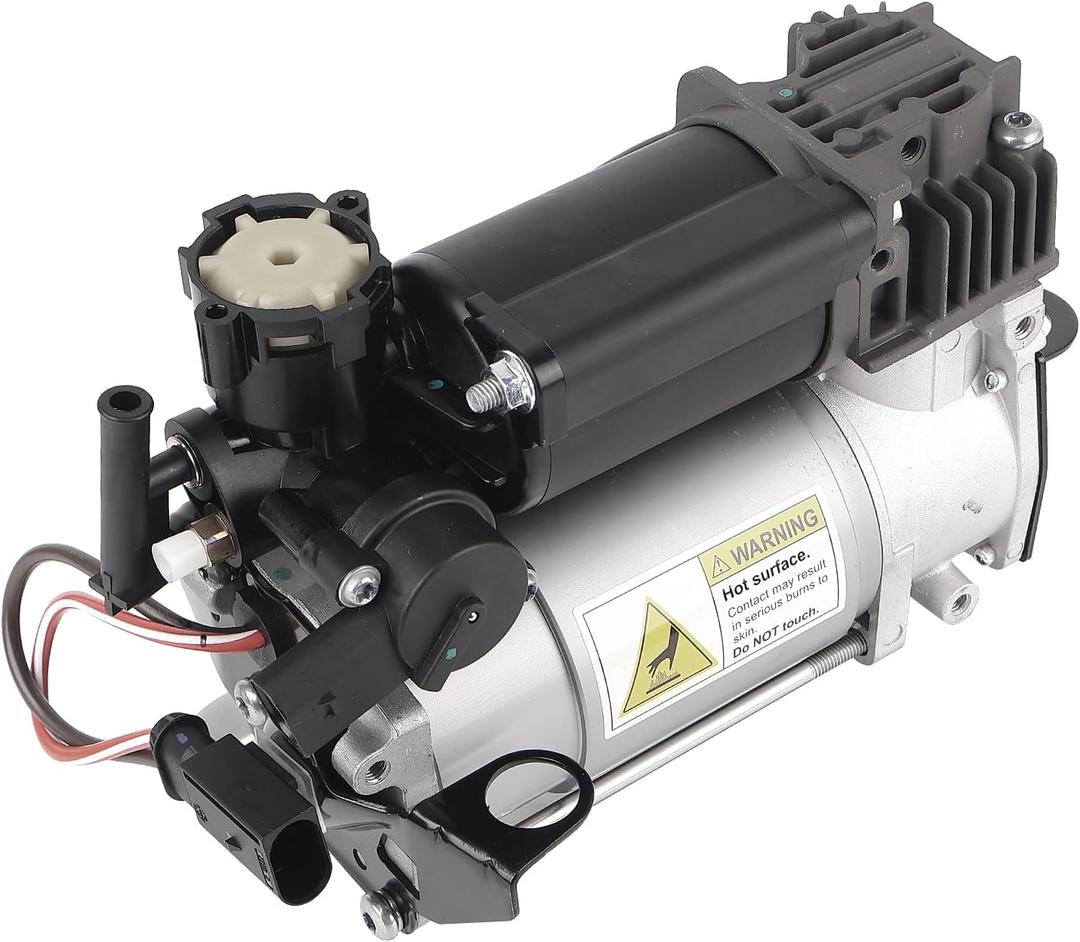 KUSATEC 2203200104 Air Ride Suspension Compressor Pump Fits for Mercedes-Benz CLS500 CLS55 CLS550 CLS63 E550 E63 E320 E350 E500 E55 S430 S500 S600 2002-2009; Replace# 2203200304
