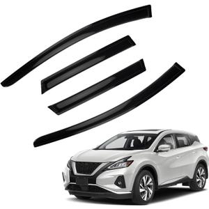 Window Rain Guards Compatible with 2015-2024 Nissan Murano