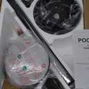 42 inch Black Ceiling Fans with Lights and Remote Control, LED Ceiling Fan Dimmable 3 CCT 6-Speed, Noiseless Modern Ceiling Fan for Bedroom, Living Room, Dining Room, ETL Listed