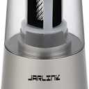 JARLINK Electric Pencil Sharpener, Heavy-Duty Helical Blade to Fast Sharpen, Auto Stop for No.2/Colored Pencils(6-8mm), AC Adapter/Battery Operated in School Classroom/Office/Home (Gray)