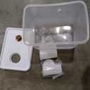 Domensi 1 Pack 2 Gallon Drink Dispenser for Fridge with Spigot Water Dispenser Leak Proof Lids Filter Screen Beverage Juice Container Sealed Plastic Lemonade Milk Cold Hot Drink Tea Jug for Party