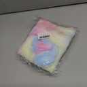 Rainbow Thick Velvet Ferret Sugar Gliders Hammock Pouch Sack Swing Hanging Bed for Rat Guinea Pig Squirrel and Other Small Animal (Colorful-Pink)