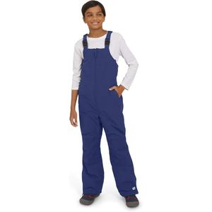 Lands' End Unisex Kids Squall Waterproof Adjustable Insulated Iron Knee Snow Bib Overalls.10