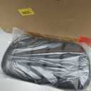 Black Square Swivel Stool with Wheel for Work SPA Shop Massage Height-Adjustable and Cost-Effective Rolling Stool Chair with Back