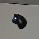 Logitech Ergo M575S Wireless Trackball Mouse, Wireless Ergonomic Mouse with Bluetooth and Encrypted Dongle, Comfortable Thumb Control, Precise and Smooth Tracking, for PC/Mac - Black Silver Ball