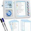 Visual Timer for Kids with Planning Board, 3-in-1 Visual Schedule for Kids with Autism & ADHD, Chore Chart for Home, School, Classroom, Desk