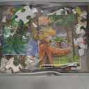 Puzzles for Kids Ages 4-6  2 x 60 Pieces Puzzles for Kids Ages 3-5 6-8  World of Huge Dinosaurs  Learning Educational Toys for Boy and Girl (2 Packs)