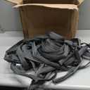 Garden Hose 100ft, Made of TPU(Not PVC), Ultra-Light & Flexible Water Hose, Non-Shrinking, Easy to Store, Drinking Water Safe Material, All-weather, Black&Gray