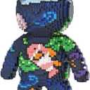 Teddy Blocks Bear Micro Building Blocks Set (6880 Pieces) Underwater World Brick with Storage Drawer, Gift for Adults and Kids