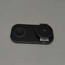 3-in-1 Charging Station for Apple Device, Qi2 25W Certified Magnetic Wireless Foldable Fast Charger Stand Compatible with MagSafe for iPhone 17e/17/16/15/14/13/12/Air Series, Apple Watch & AirPods (MatteBlack)