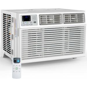 Electactic Window Air Conditioner, 12000 BTU Window AC Unit, Cooling Room 550sq.ft, Fast Cooling, 24H Timer, Dehumidifier Mo, Energy Saving, Remote Control for Living Room, Bedroom, Office