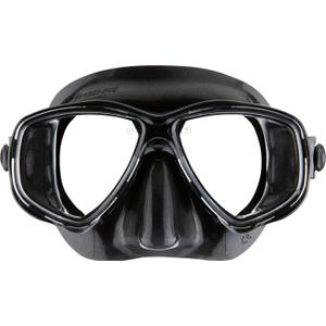 Cressi Adult Small Inner Volume Mask for Scuba, Snorkeling - Marea: Made in Italy (Black/Black)
