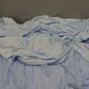 6ft Baby Blue Tulle Tablecloths for Rectangle Tables Light Blue Table Cloths Rectangle Wrinkle Free Stretch 6 Foot Table Cover with Tutu Skirt for Baby Shower Boy Birthday Party Banquet Buffet Cake