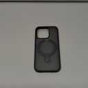 TORRAS Ultra Magnetic Ostand for iPhone 15 Pro Case [Fit for MagSafe] [Sturdy Stand & Ring Holder] Mil-Grade Shockproof Matte Anti-Scratch Slim Protective Kickstand Phone Case, Black Titanium 6.1"