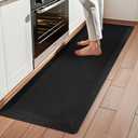 Anti Fatigue Kitchen Mats for Floor, 9/10 Extra Thick Cushioned Standing Desk Mat, Comfort Memory Foam Ergonomic Kitchen Rugs and Mats Non-Slip Waterproof for Office, Kitchen, Sink, 20" x 48"