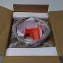 Elevated Dog Bowls for Large & Extra Large Breed Dogs - Raised Dog Feeding Station with Two Stainless Steel Bowls - Helps to Reduce Strain on Dogs Neck & Joints - 3500 ML Capacity (Rustic Brown)