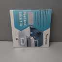 VaryStyle 18-Pack Grey/White Marble Peel and Stick Vinyl Flooring Self Adhesive Vinyl Floor Tiles Peel and Stick Waterproof Basement Flooring Tile Removable Stick on Floor Tile for Kitchen Living Room