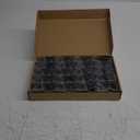 BUMACO Chair Leg Floor Protectors Square Chair Leg Protectors for Hardwood Floors Silicone Pads Covers to Protect Floors Clear-40 Pcs Square XL (1-5/8" to 2")