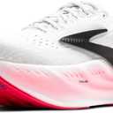 Brooks Womens Glycerin Max Neutral Running & Walking Shoe (10.5, White/Black/Diva Pink)