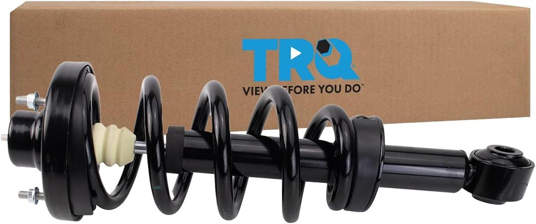 TRQ Rear Shock & Spring Strut Assembly Compatible with 2018-2022 Ford Expedition Lincoln Navigator