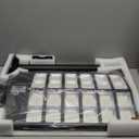 2-Pack Solar Street Light -9000W Solar Street Lights Outdoor 120000LM,7000K Commercial Parking Lot Light, Flood Outdoor Lights IP66 Waterproof with Motion Sensor (Black)