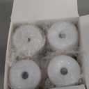 Hompavo Upgraded LED Flame Light Bulbs, 4 Modes Flickering Light Bulbs with Upside Down Effect, E26/E27 Flame Bulb for Halloween, Christmas, Party, Indoor and Outdoor Home Decoration (4 Pack)