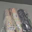 Ovveroche 50 Pack 16 oz Disposable Coffee Cups with Lids,5 Motivational Encouragemen Positivity Paper Hot Cups for Hot and Cold Beverages,Coffee,Tea,Water,Juice