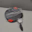 Pizza Pan for Oven (2 PACK), Pizza Baking Trays with Pizza Cutter, Non-Stick Pizza Baking Pan with Perforated Holes and Silicone Handle, Oven & Dishwasher Safe Carbon Steel