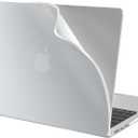 BlueSwan for MacBook Air 13-inch Case, 2026-2022 M5 M4 M3 M2, Anti-Scratch Flexible Protective Laptop Cover with Grippy Matte Texture, Slim and Easy Installation, Frosted White