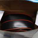 Flexible Race Track Toys for Kids, 15 Ft Flex Tracks Starter Set with Strong Suction Cups - Compatible with Hot Wheels and Diecast 1/64th Cars, Rolls up Portable Race Car Ramp Track (Red Black)