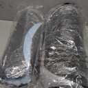 Self-Heating Pet Bed with Adjustable Heat & Reversible Design - 3 Temperature Settings, Removable Washable Cover, Waterproof & Non-Slip Base for Dogs and Cats, Grey