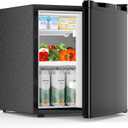 COWSAR 1.6 Cu.Ft Mini Fridge with Freezer, Compact Fridge with 7 Temperature Settings, Energy-efficient Low Noise Small Refrigerator Suitable For Dorm, Office, Bar, RV, Bedroom, Commercial