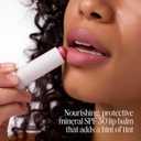 COOLA Organic Tinted Lip Balm & Mineral Sunscreen with SPF 30, Dermatologist Tested Lip Care for Daily Protection, Vegan, 0.15 Oz
