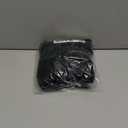 Women Sexy Long Sleeve Bodycon Mini Dress Deep V Neck Ruched Club Party Going Out Dress (Large, Black)