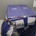 Hobestluk 4ft Bean Bag Chairs for Adults Large Beanbag Chair with Dutch Corded Plush Cover Big Bean Bag Chair for Living Room Bedroom Dorm Office - Black (44" x 44" x 24")